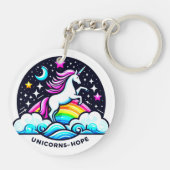 希望のユニコーン キーホルダー (裏面)