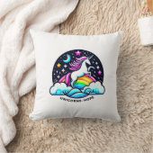 希望のユニコーン クッション (ブランケット)