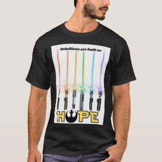 希望の上に築かれた反乱 友達 友達 Tシャツ