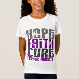 希望の信心療法の嚢胞性線維症のTシャツ及び服装 Tシャツ