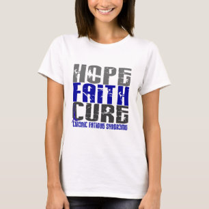 希望の信心療法CFSの慢性の疲労シンドローム Tシャツ