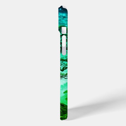 希望の光を持つファンタジーの木 Case-Mate iPhoneケース (裏面 / 左)