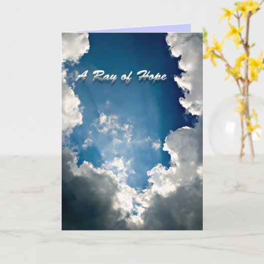 希望の光線カード カード (黄色い花)