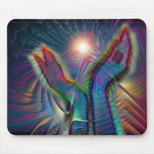 希望の光 マウスパッド (正面)