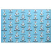 希望の前立腺癌のいかり ファブリック (ファットクウォーター)