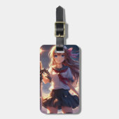 希望の剣：大和学院歴代 ラゲッジタグ (正面縦)