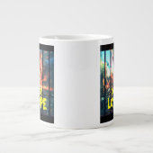 希望の力強いメッセージ – 少年の背後バー戦争 – The ジャンボコーヒーマグカップ (正面)