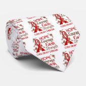 希望の勇気の信頼の強さ3の心臓病 ネクタイ (ロール)