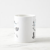 「希望の十字架:忠実な約束のマグカップ」 コーヒーマグカップ (中央)