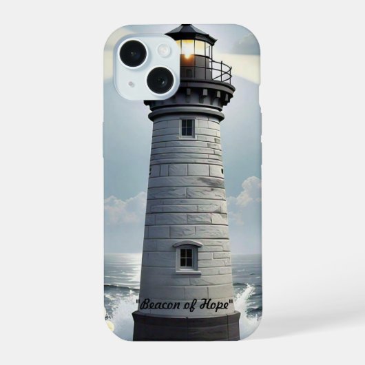 "希望の地平線" iPhone 15ケース (裏面)