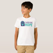 希望の基本的な子供のティーを運ぶこと Tシャツ (正面フル)