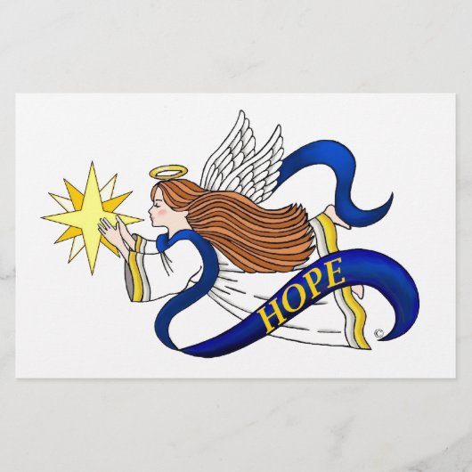 「希望の天使」 便箋 (正面)