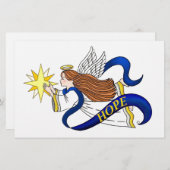 「希望の天使」 便箋 (正面/裏面)