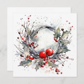 「希望の季節：クリスマス恵みを受け入れる」 ノートカード (正面/裏面)