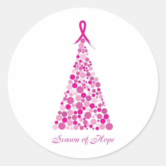 希望の季節 – 乳がん ラウンドシール (正面)