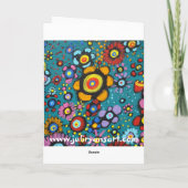 希望の山の卒業カード カード (裏面)