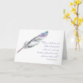 希望の引用文カード カード (黄色い花)