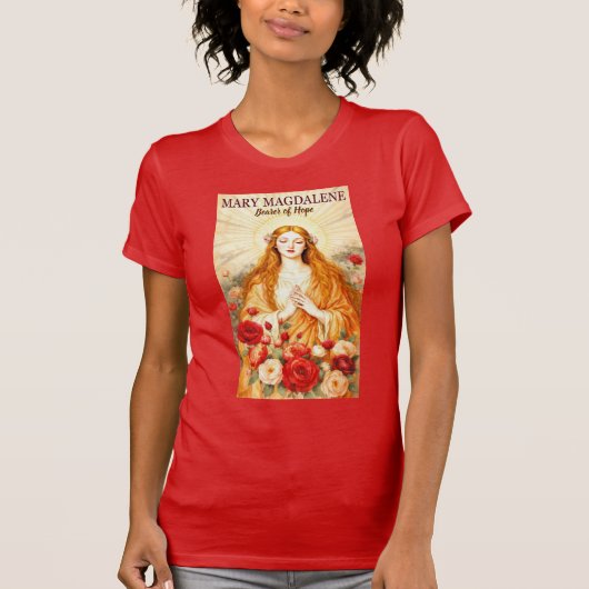 希望の持ち主マグダラのマリア Tシャツ (正面)