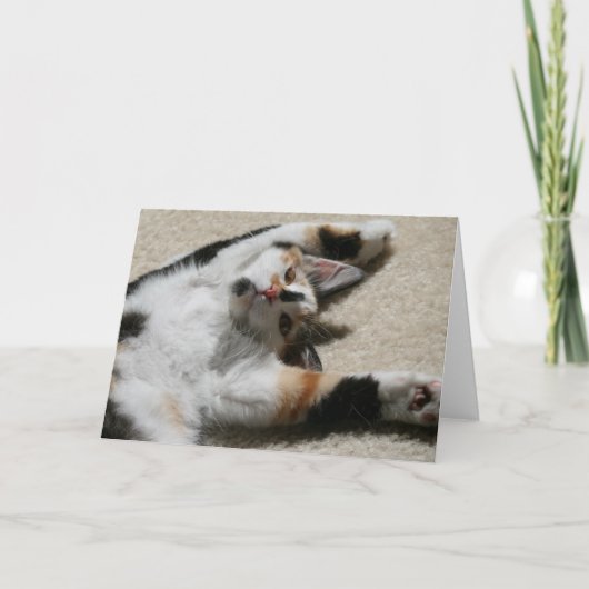 希望の挨拶状 カード (正面)