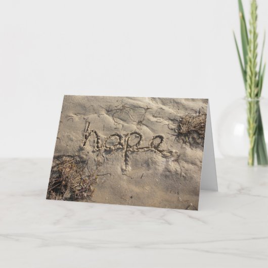 希望の挨拶Ccard カード (正面)