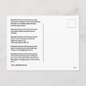 希望の旅 シーズンポストカード (裏面)