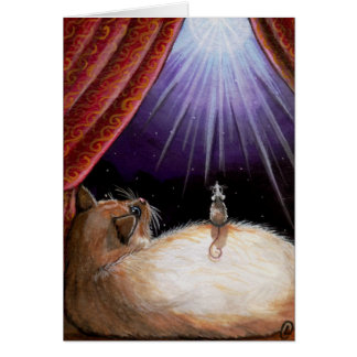 希望の星猫のマウスカード