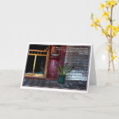 希望の書き込みチューリップ：ジュブラン引用文カード カード (黄色い花)