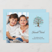 希望の木 ローシュ・ハシャナー フォト カード (正面/裏面)