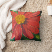希望の枕の《植物》百日草 クッション (ブランケット)