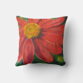 希望の枕の《植物》百日草 クッション (裏面)