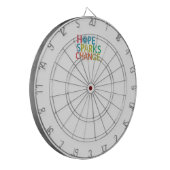 希望の火花の変化 ダーツボード (正面左)