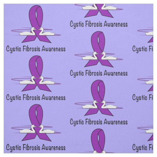 希望の白鳥との嚢胞性線維症の認識度 ファブリック (見本)