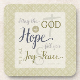 希望の神様が喜びと平和を満たす コースター