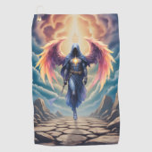 希望の神秘的な守護者 ゴルフタオル (正面)