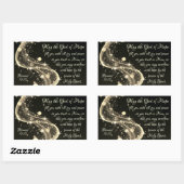 希望の神,ローマ人への手紙第15章13節,クリスマス 長方形シール (シート)