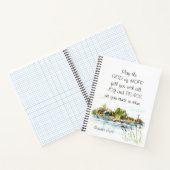 希望の神 ローマ書15:13 キリスト教聖書箇所 ノートブック (内部)