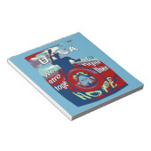 希望の統一された中で強く一緒に – USAアートプリント ノートパッド (アングル)