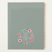 希望の聖書の詩ローマの12時12分に喜びを プランナー手帳 (裏面)