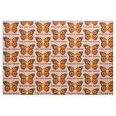 希望の腎臓の蟹座の蝶 ファブリック (ファットクウォーター)