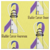 希望の膀胱癌の灯台 ファブリック (クローズアップ)