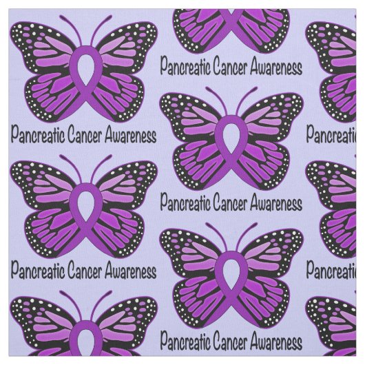 希望の膵臓癌の蝶 ファブリック (見本)