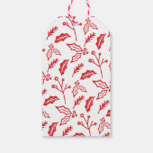 希望の興奮 |赤 ギフトタグ (裏面)