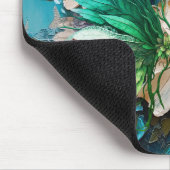 希望の色の蝶 マウスパッド (コーナー)