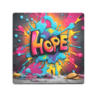 希望の色 メタルプリント