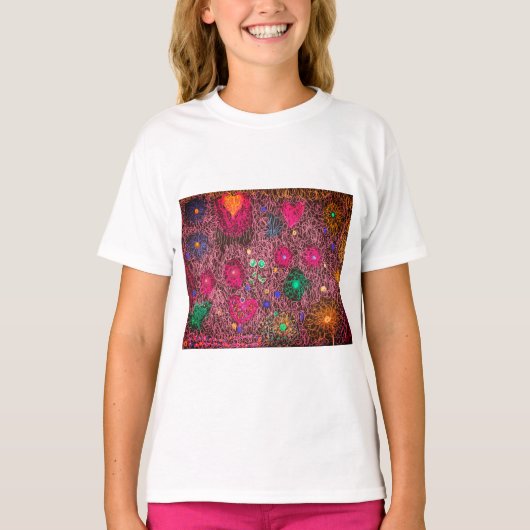 希望の花 Tシャツ (正面)