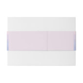 希望の虹 – パステル結婚ス 招待状ベリーバンド (裏面例)