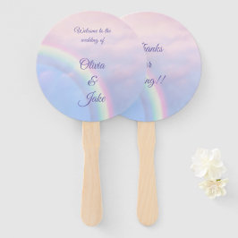 希望の虹 – パステル、ハンドファン ハンドファン