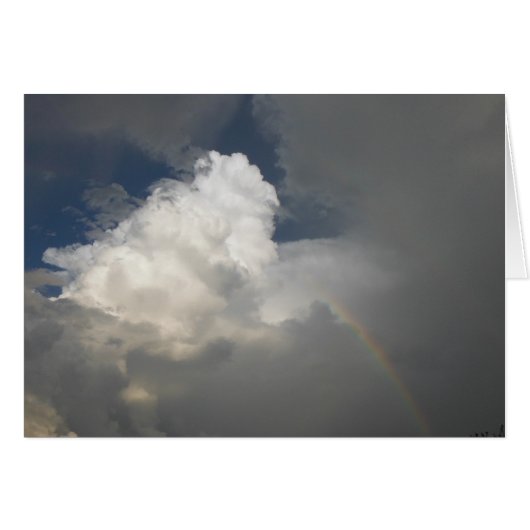 希望の虹~恵みと信仰カード (正面横)