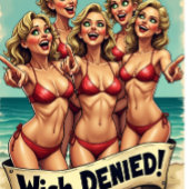 希望の誕生日カードをおもしろい拒否する！ カード