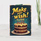 希望の誕生日カードを拒否! カード (正面)